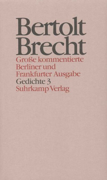 Produktbild: Werke. Gro&szlig;e kommentierte Berliner und Frankfurter Ausgabe. 30 B&auml;nde (in 32 Teilb&auml;nden) und ein Registerband