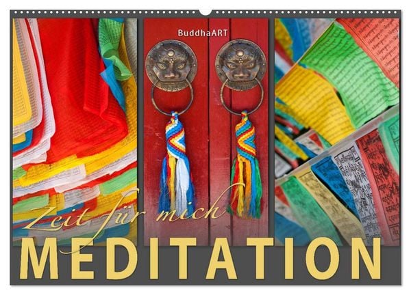 Produktbild: MEDITATION Zeit f&uuml;r mich (Wandkalender 2026 DIN A2 quer), CALVENDO Monatskalender