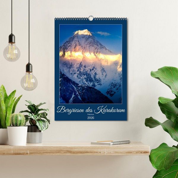 Produktbild: Bergriesen des Karakorum (Wandkalender 2026 DIN A3 hoch), CALVENDO Monatskalender