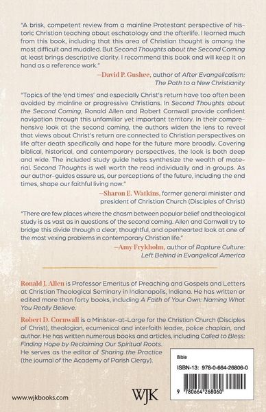 Produktbild: Second Thoughts about the Second Coming