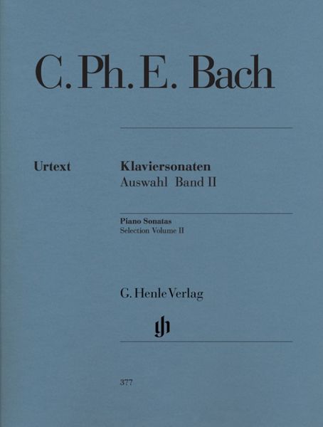 Produktbild: Carl Philipp Emanuel Bach - Klaviersonaten, Auswahl, Band II