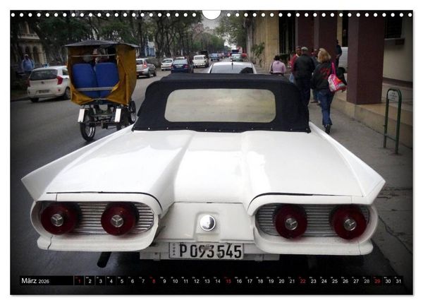 Produktbild: Auto-Legenden: FORD THUNDERBIRD (Wandkalender 2026 DIN A3 quer), CALVENDO Monatskalender