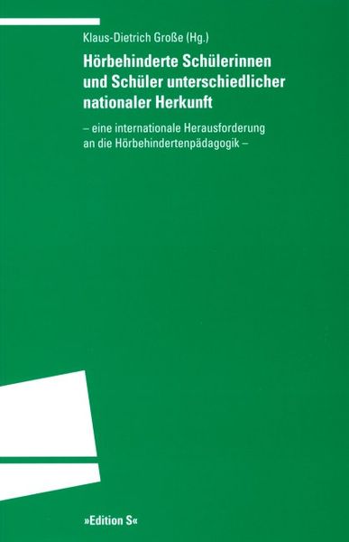 Produktbild: H&ouml;rbehinderte Sch&uuml;lerinnen und Sch&uuml;ler unterschiedlicher nationaler Herkunft