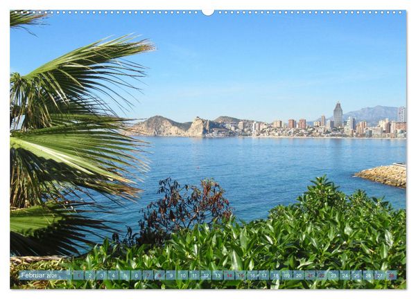 Produktbild: Alicante - Benidorm - Calp (Wandkalender 2026 DIN A2 quer), CALVENDO Monatskalender
