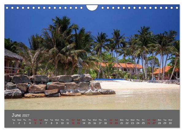Produktbild: Vietnam`s most beautiful beaches (Wall Calendar 2027 DIN A4 landscape), CALVENDO 12 Month Wall Calendar