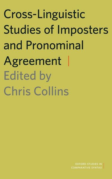 Produktbild: Cross-Linguistic Studies of Imposters and Pronominal Agreement
