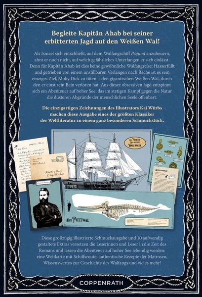 Produktbild: Gr. Schmuckausgabe: H. Melville, Moby Dick