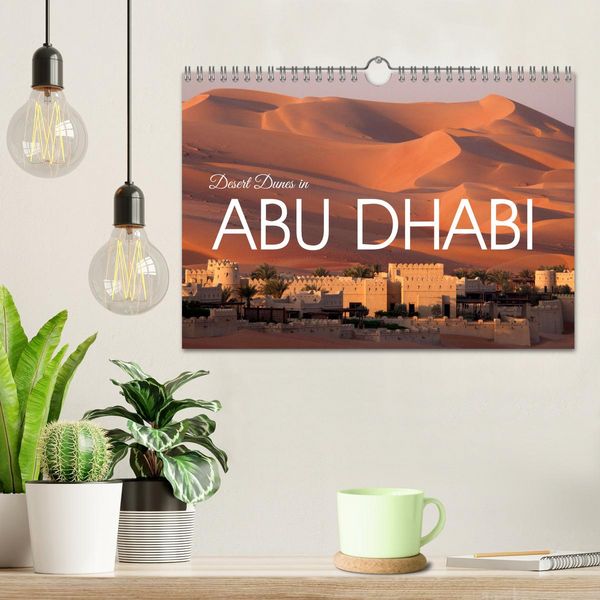 Produktbild: Desert dunes in Abu Dhabi (Wall Calendar 2026 DIN A4 landscape), CALVENDO 12 Month Wall Calendar