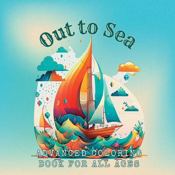Produktbild: Out to Sea Advanced Coloring Book for All Ages