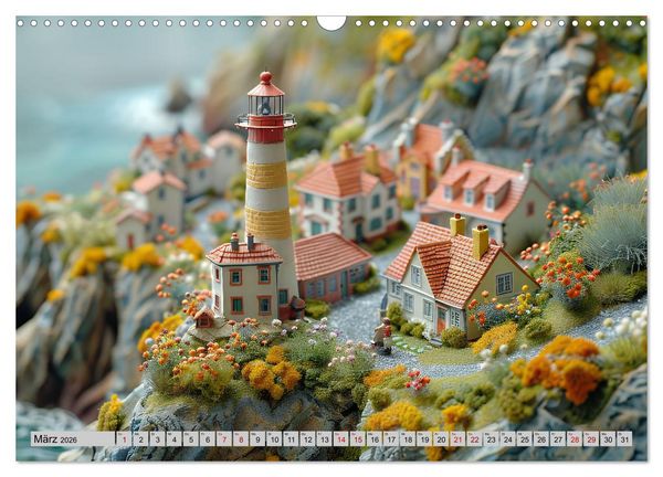 Produktbild: Weltreise im Kleinforma (Wandkalender 2026 DIN A3 quer), CALVENDO Monatskalender