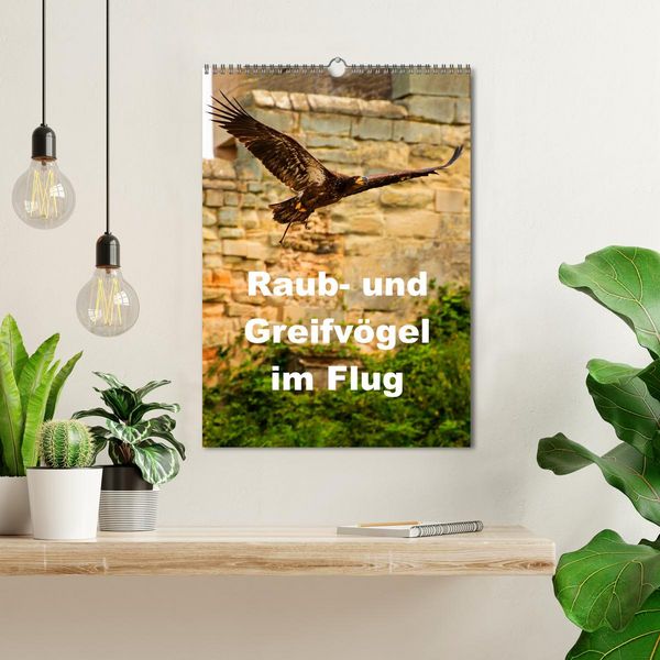 Produktbild: Raub- und Greifv&ouml;gel im Flug (Wandkalender 2026 DIN A3 hoch), CALVENDO Monatskalender