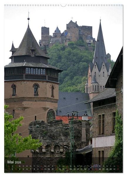 Produktbild: Oberwesel am Rhein (hochwertiger Premium Wandkalender 2026 DIN A2 hoch), Kunstdruck in Hochglanz