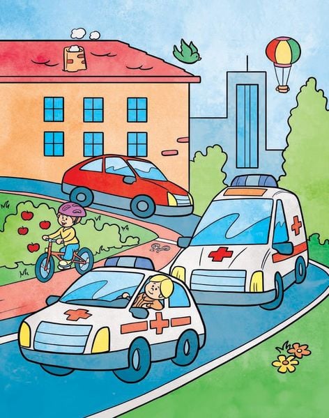 Produktbild: Malen mit Wasserzauber Fahrzeuge