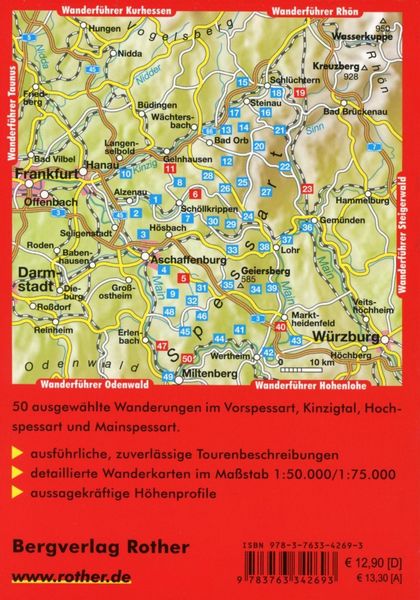 Produktbild: ROTHER Wanderf&uuml;hrer Spessart