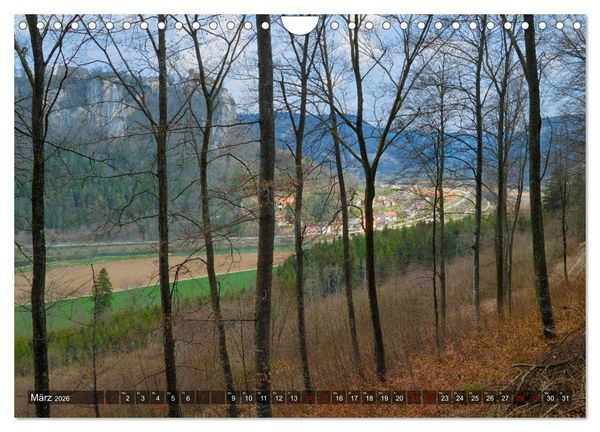 Produktbild: JahresZeiten an der Oberen Donau (Wandkalender 2026 DIN A4 quer), CALVENDO Monatskalender