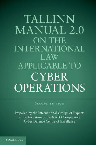 Produktbild: Tallinn Manual 2.0 on the International Law Applicable to Cyber Operations