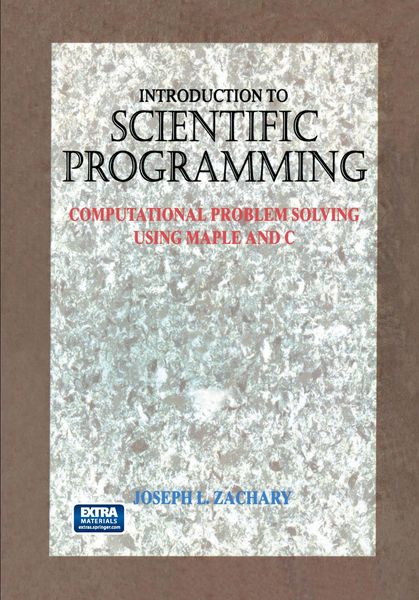 Produktbild: Introduction to Scientific Programming