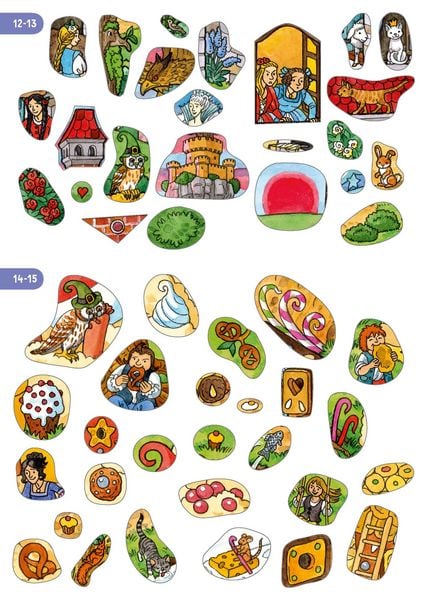 Produktbild: Wimmeln, R&auml;tseln, Stickern: M&auml;rchen