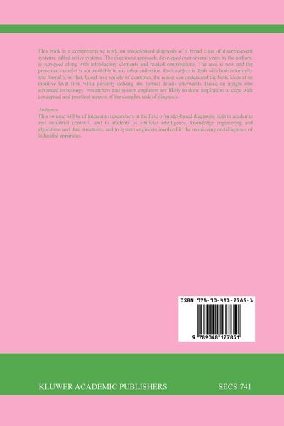Produktbild: Diagnosis of Active Systems