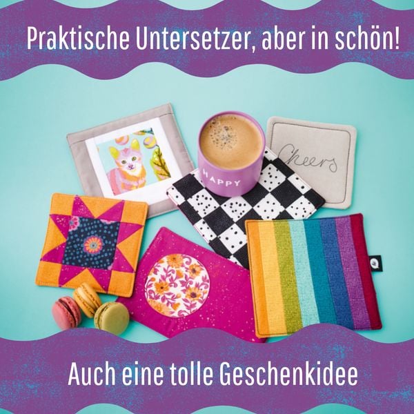 Produktbild: Mug-Rugs n&auml;hen (kreativ.kompakt.)