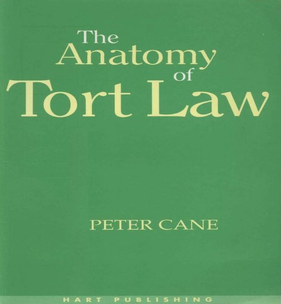 Produktbild: The Anatomy of Tort Law
