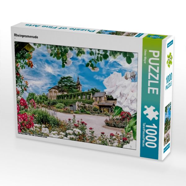 Produktbild: CALVENDO Puzzle Rheinpromenade | 1000 Teile Lege-Gr&ouml;&szlig;e 64x48cm Foto-Puzzle f&uuml;r gl&uuml;ckliche Stunden