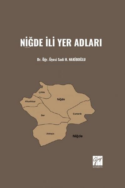 Produktbild: Nigde Ili Yer Adlari