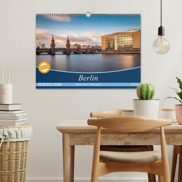 Produktbild: Berlin - Bilder einer Metropole (Wandkalender 2026 DIN A3 quer), CALVENDO Monatskalender