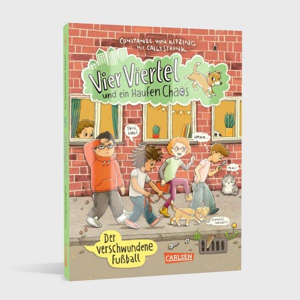Produktbild: Vier Viertel und ein Haufen Chaos 2: Der verschwundene Fu&szlig;ball
