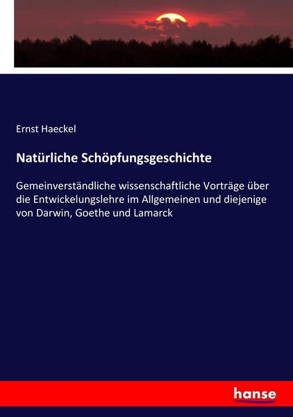 Produktbild: Nat&uuml;rliche Sch&ouml;pfungsgeschichte
