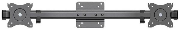 Produktbild: Neomounts Monitor-Tischhalterung FPMA-CB100BLACK 2 Display(s) 25,4 cm (10") - 68,6 cm (27") Schwarz Neigbar