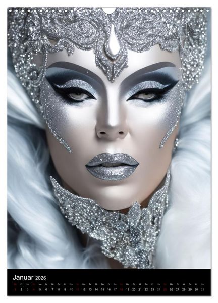 Produktbild: Drag Queens im Rampenlicht (Wandkalender 2026 DIN A3 hoch), CALVENDO Monatskalender