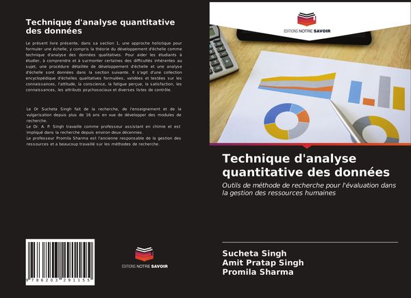 Produktbild: Technique d'analyse quantitative des donn&eacute;es