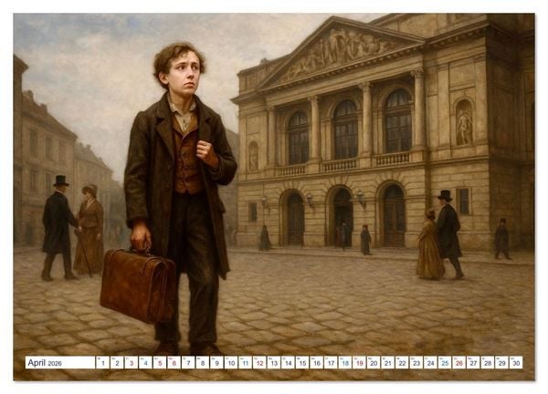 Produktbild: Hans Christian Andersen. Sein Leben, seine Werke (Wandkalender 2026 DIN A4 quer), CALVENDO Monatskalender