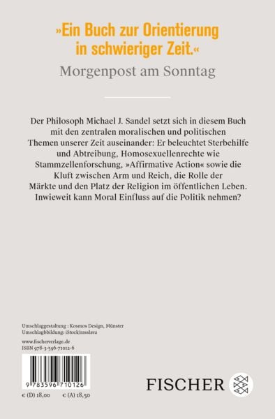 Produktbild: Moral und Politik