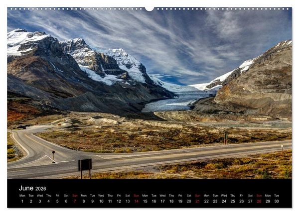 Produktbild: Western Canada (High Quality Premium Wall Calendar 2026 DIN A2 landscape),CALVENDO 12 Month Wall Calendar