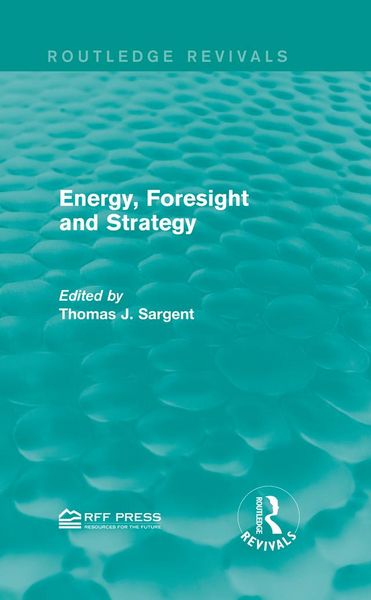 Produktbild: Energy, Foresight and Strategy
