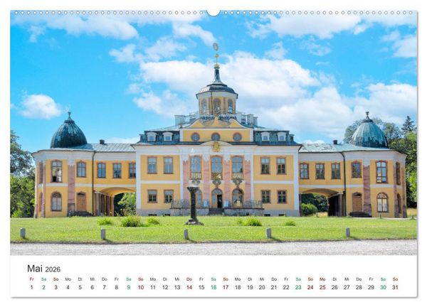 Produktbild: Schl&ouml;sser - Bauwerke der Vergangenheit (Wandkalender 2026 DIN A2 quer), CALVENDO Monatskalender