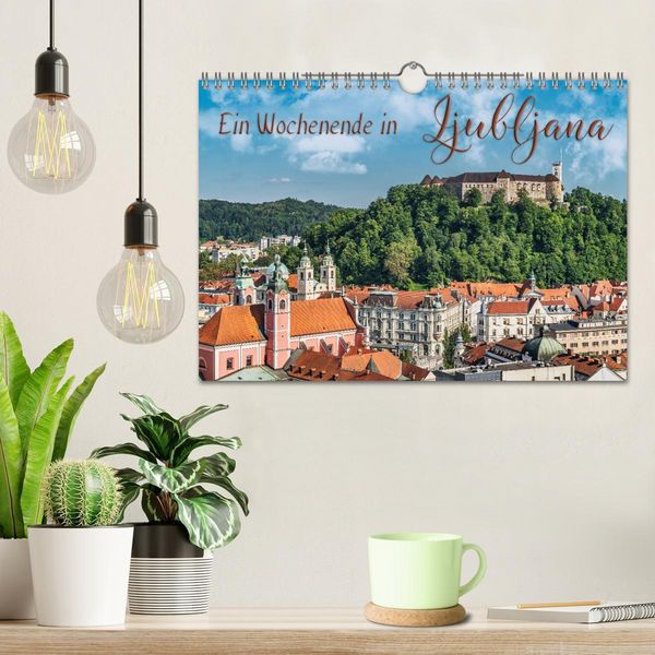 Produktbild: Ein Wochenende in Ljubljana (Wandkalender 2026 DIN A4 quer), CALVENDO Monatskalender