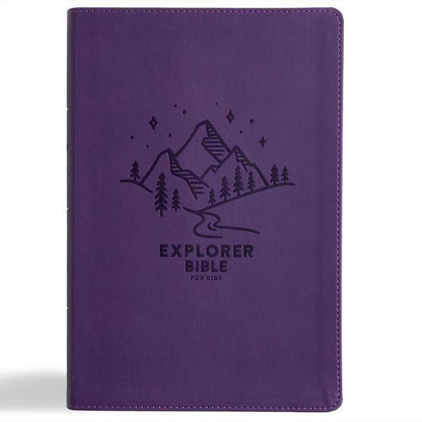 Produktbild: KJV Explorer Bible for Kids, Purple Leathertouch