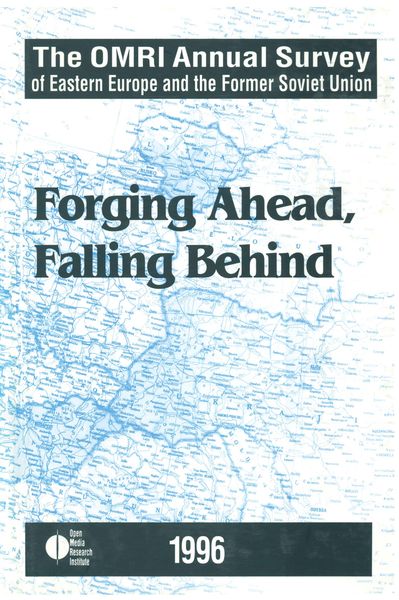 Produktbild: The OMRI Annual Survey of Eastern Europe and the Former Soviet Union