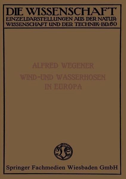 Produktbild: Wind- und Wasserhosen in Europa