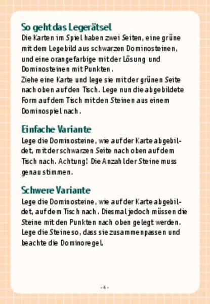 Produktbild: T&uuml;fteln und Knobeln mit Dominosteinen. 30 Karten mit kniffligen R&auml;tseln f&uuml;r Kinder