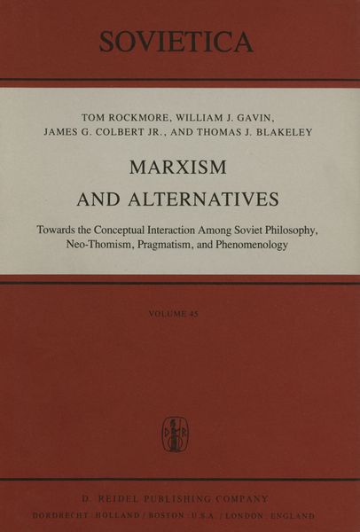 Produktbild: Marxism and Alternatives