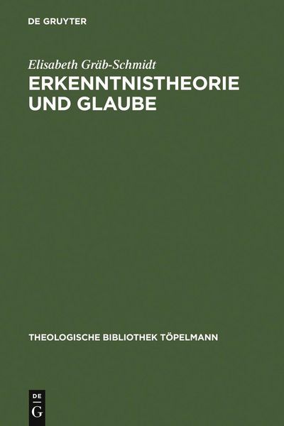 Produktbild: Erkenntnistheorie und Glaube
