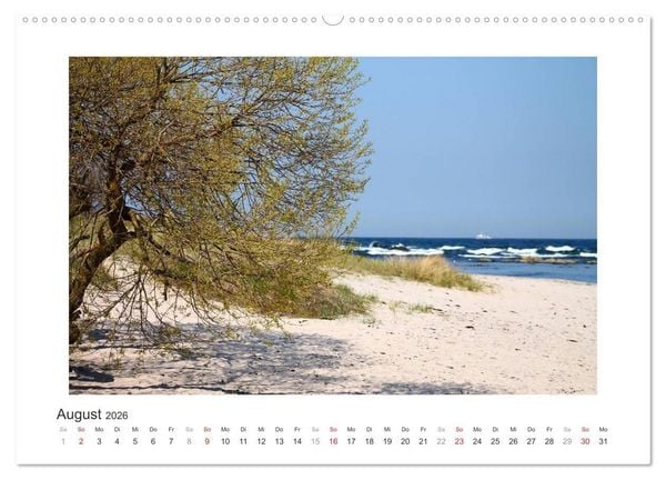 Produktbild: Sonneninsel Bornholm (hochwertiger Premium Wandkalender 2026 DIN A2 quer), Kunstdruck in Hochglanz