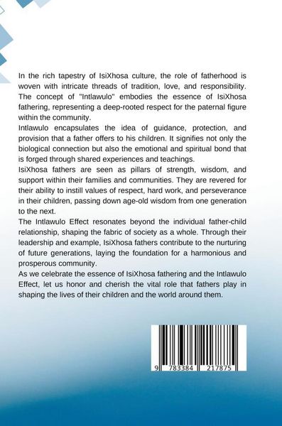 Produktbild: IsiXhosa Fathering: The Intlawulo Effect