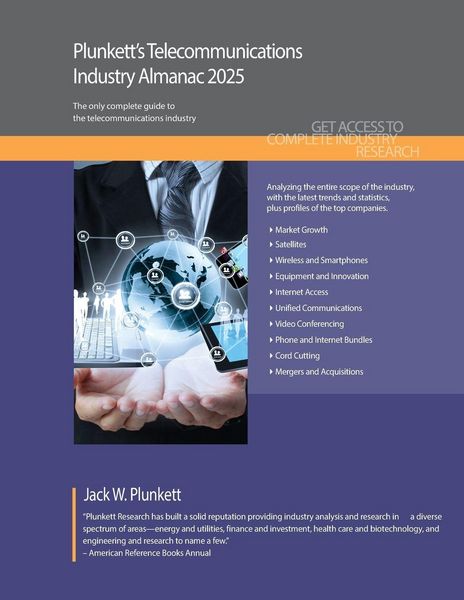 Produktbild: Plunkett's Telecommunications Industry Almanac 2025