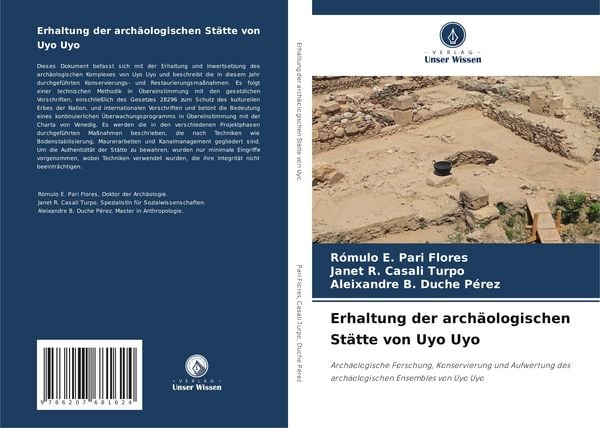 Produktbild: Erhaltung der arch&auml;ologischen St&auml;tte von Uyo Uyo