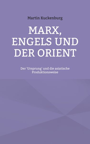 Produktbild: Marx, Engels und der Orient